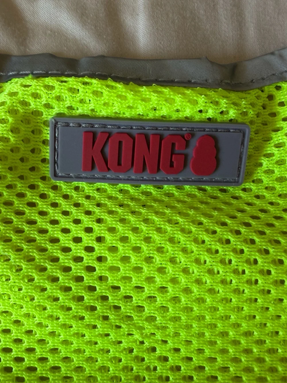 KONG Sport Mountain Polyster Dog Safety Vest, Neon Yellow, Large